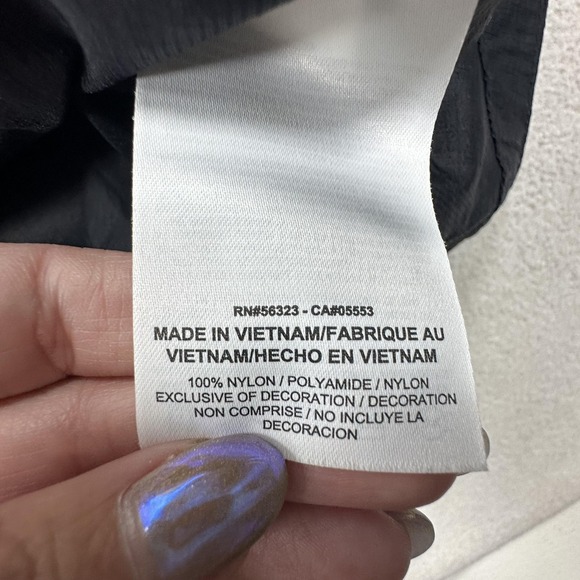 Nike Running Jacket Mens Large Black Hooded Impossibly Light Reflective 620057 - Picture 7 of 12